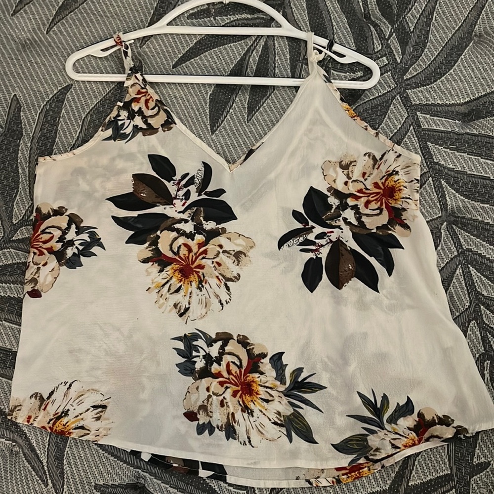 SHEIN large spaghetti strap tank top.